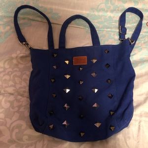 Victoria secret pink Blue stud purse